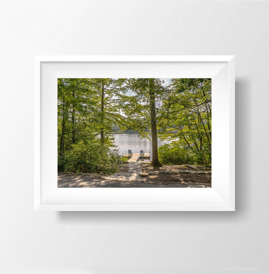 Tranquil Retreat - Lakeside Photography Print